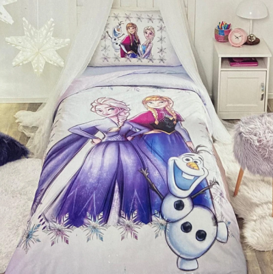 Özdilek Frozen Frosted Tek Kişilik Disney Lisanslı Çocuk Nevresim Takımı