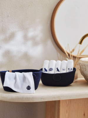 Özdilek Wipure 12'li Nakışlı Yıkanabilir Havlu Peçete 20x20 cm