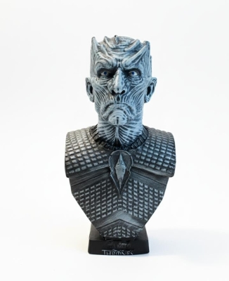 Özel Yapım Game of Thrones Gece Kralı'nın (Night King) 3D Büst Figürü