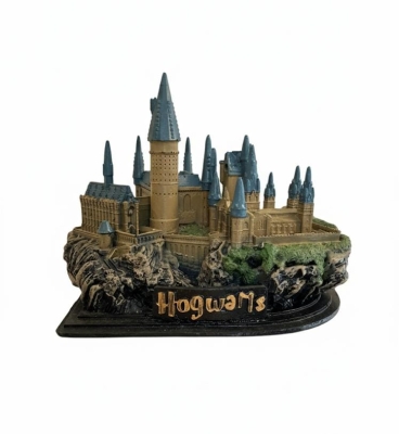Özel Yapım Harry Potter Hogwarts Büyücülük Okulu 3D Biblo Figür