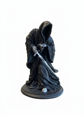 Özel Yapım Yüzüklerin Efendisi Nazgul Heykeli Mordor'un Kara Süvarisi 3D Figür