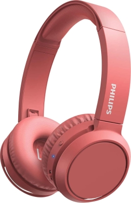 Philips TAH4205 Kablosuz Kulak Üstü Kulaklık (Mikrofonlu) Kırmızı - 29 saat