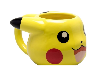 Pokemon Pikachu Gülen 3D Tasarım Kupa Bardak