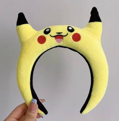 Pokemon Pikachu Tasarımlı Peluş Taç