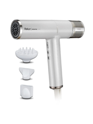 Relux RHD9190W Keratincare BLDC Saç Kurutma Makinesi 1900w,Hızlı, Sessiz Kurutma