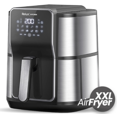 Relux XXL Airfryer Yağsız Fritöz 7,0 Litre RAF7000