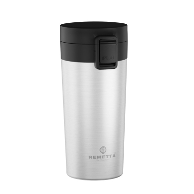 Remetta Mug PLUS ( İçi ve Dışı Paslanmaz Çelik ) 380 ml Termos Metalik