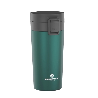 Remetta Mug PLUS ( İçi ve Dışı Paslanmaz Çelik ) 380 ml Termos Yeşil