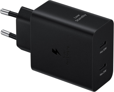 Samsung EP-T5020X TypeC Hızlı Şarj Aleti (50W) Siyah - Samsung Türkiye Garantili