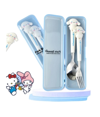 Sanrio Cinnamoroll 2li Çatal Kaşık Takımı