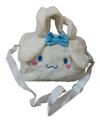 Sanrio Cinnamoroll Beyaz Peluş Omuz El Çantası