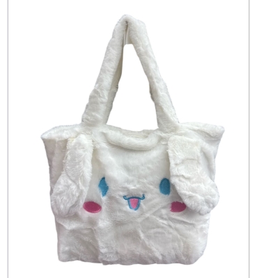 Sanrio Cinnamoroll Peluş Kol Çantası Beyaz