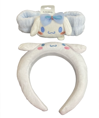 Sanrio Cinnamoroll Taç Bandana Seti Beyaz Mavi