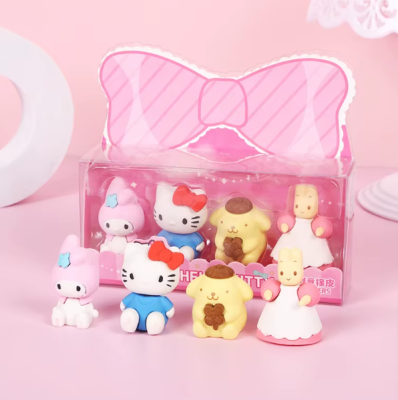 Sanrio Karakteri Silgi Seti 4 Parça Model 2