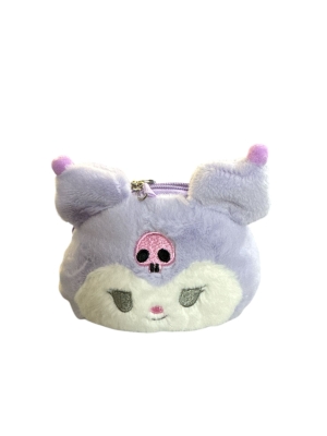 Sanrio Kuromi Mini Cüzdan Anahtarlık Mor