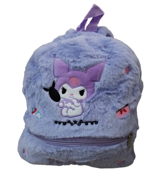 Sanrio Kuromi Peluş Mor Sırt Çantası