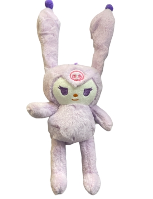 Sanrio Kuromi Uzayan Kulaklı Peluş Anahtarlık