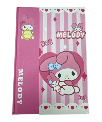 Sanrio My Melody Sert Kapaklı Not Defteri