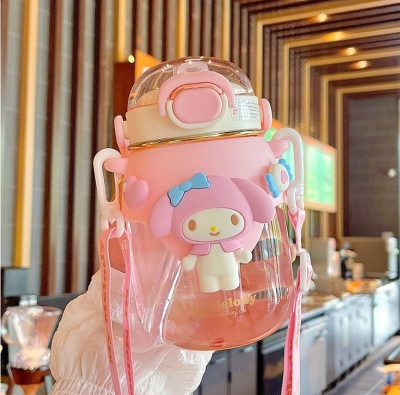 Sanrio My Melody Yüksek Kapasiteli Suluk Pembe