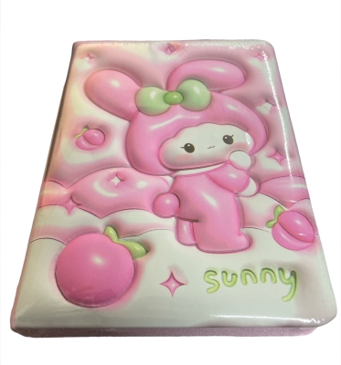 Sanrio My Melody Yumuşak Defter Hatıra Defteri Pembe