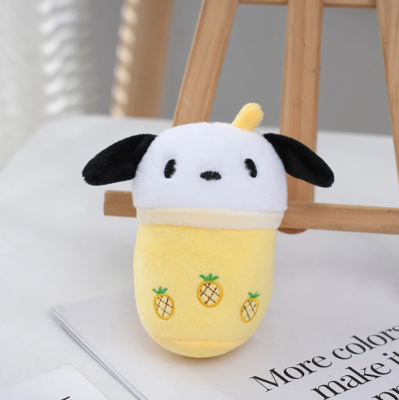 Sanrio Pochaccio Milkshake Peluş Anahtarlık
