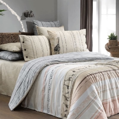 Sarev Luanda Fancy Poplin 200X220 Nevresim Takımı Tek Kişilik V1