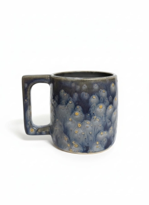 Sarev Ocean Özel Tasarım El Yapımı Kupa Mavi