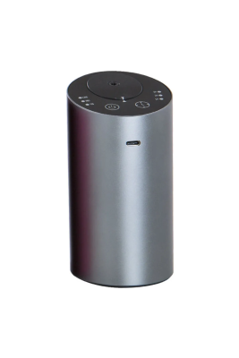 Şarjlı USB'li Araç Araba Ev Uçucu Yağ Aroma Difüzörü Susuz Model Antrasit