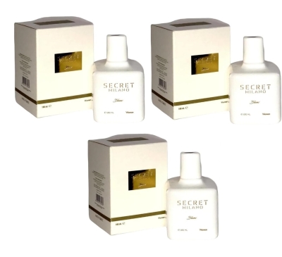 Secret Milano Blanc 100 ml Kadın Parfümü 3 Adet