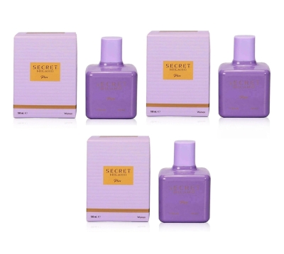 Secret Milano Pure 100 ml Kadın Parfümü 3 Adet