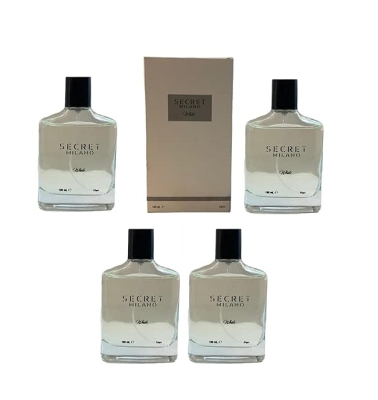 Secret Milano White 100 ML Erkek Parfümü 4 Adet