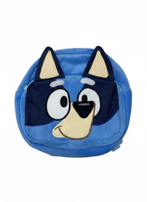 Sevimli Bluey 3D Peluş Sırt Çantası