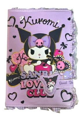 Kuromi Love Fırfırlı Özel Tasarım Anı Günlük Hatıra Defteri