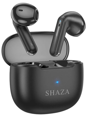 Shaza Air7 Gürültü Azaltma Enc 4 Mikrofonlu Bluetooth 5.3 Tws Kulaklık Siyah