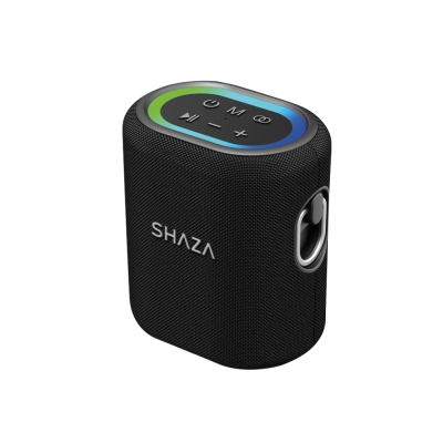 Shaza Taşınabilir Bluetooth Mikrofonlu Hoparlör - 30W Ses Çıkışı Siyah
