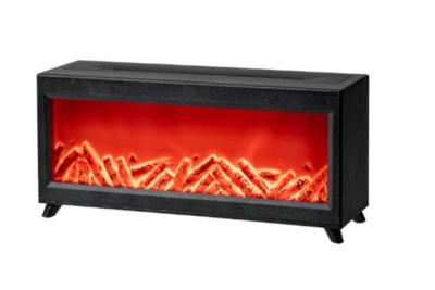 Siyah Ayaklı Şömine Hava Nemlendirici Buhar Makinesi Aroma Difüzörü