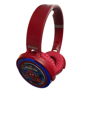 Spiderman Örümcek Adam Kablosuz Bluetooth Katlanabilir Kulaküstü Kulaklık