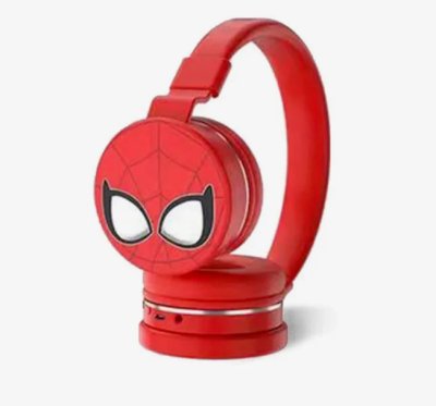 Spiderman Örümcek Adam Kablosuz Bluetooth Katlanabilir Kulaküstü Kulaklık Yeni