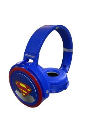 Superman Kablosuz Bluetooth Katlanabilir Kulaküstü Kulaklık