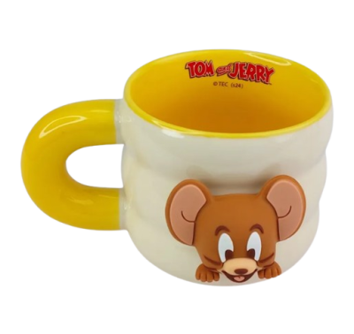 Tom Ve Jerry 3D Tasarım Kupa Bardak