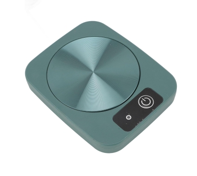 Elektrikli Isıtıcı Kahve Bardak Biberon Süt Sıcak Tutma 220V Yeşil