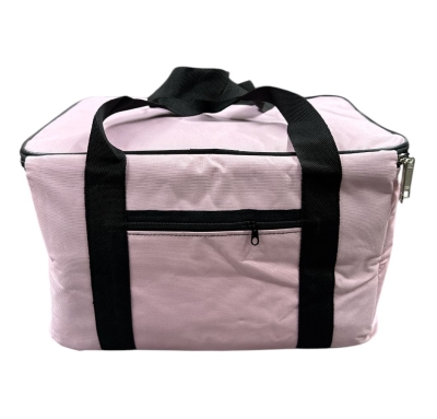 Vanissa Isı Yalıtımlı Termal Buzluk Çanta Sıcak Yemek Taşıma Çantası 40 Litre Pembe