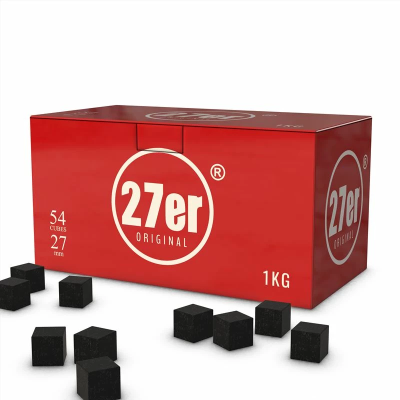 Venookah 27er Original Nargile Kömürü 1 Kg